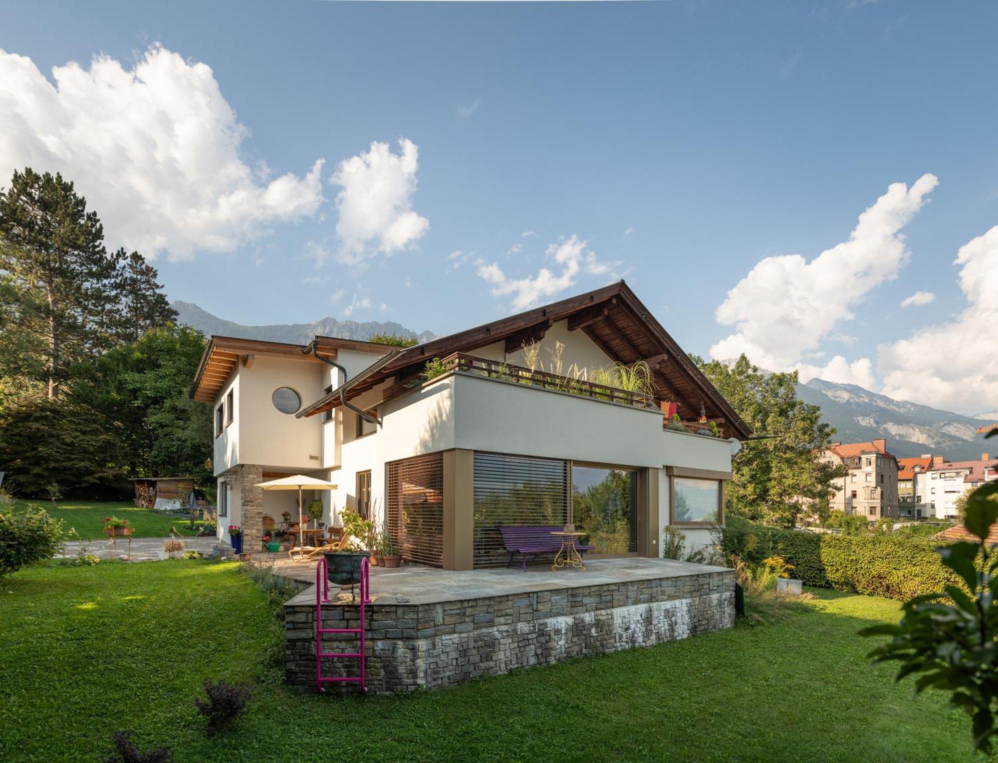 Villa Marwa - Eine Ruheoase Im Gruenen Innsbruck Bagian luar foto